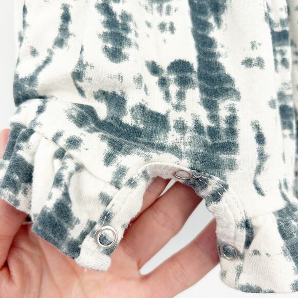 Kate Quinn The‎ Woods Girls Toddler Boho Ruffled Sleeve Tie Dye Romper 18-24M - Picture 2 of 6